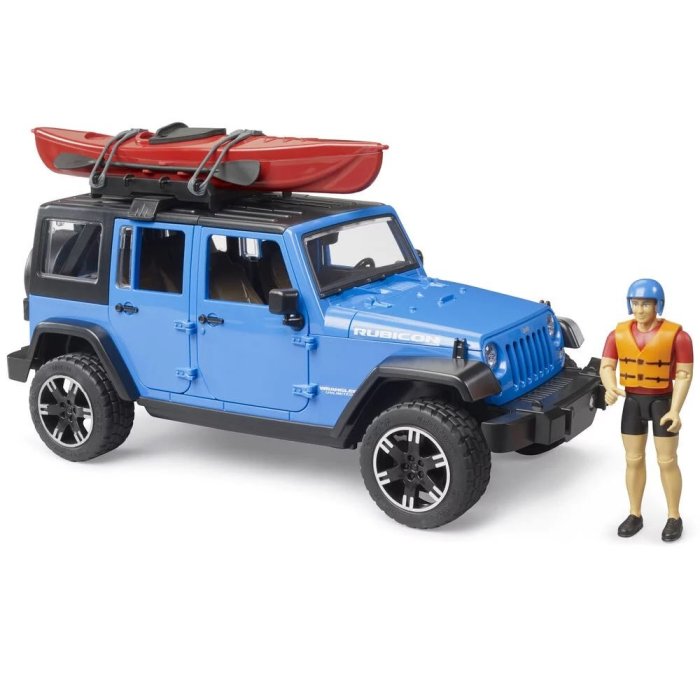 JEEP WRANGLER AVEC KAYAK ET KAYAKISTE SIDJ 2529