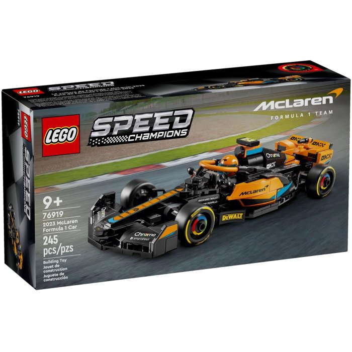 LA VOITURE DE COURSE DE FORMULE 1 MACLAREN LEGO 76