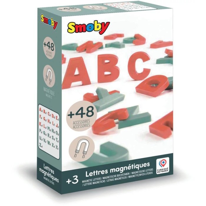 48 LETTRES MAGNETIQUES SMOBY 430107