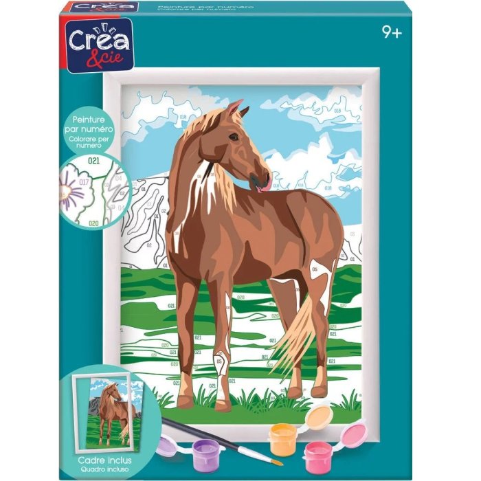 PEINTURE PAR NUMERO LE CHEVAL SIDJ 1038-8015