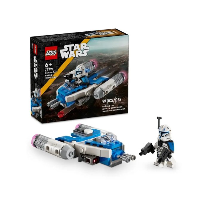 LE MICROFIGHTER Y WING DU CAPITAIN REX LEGO 75391