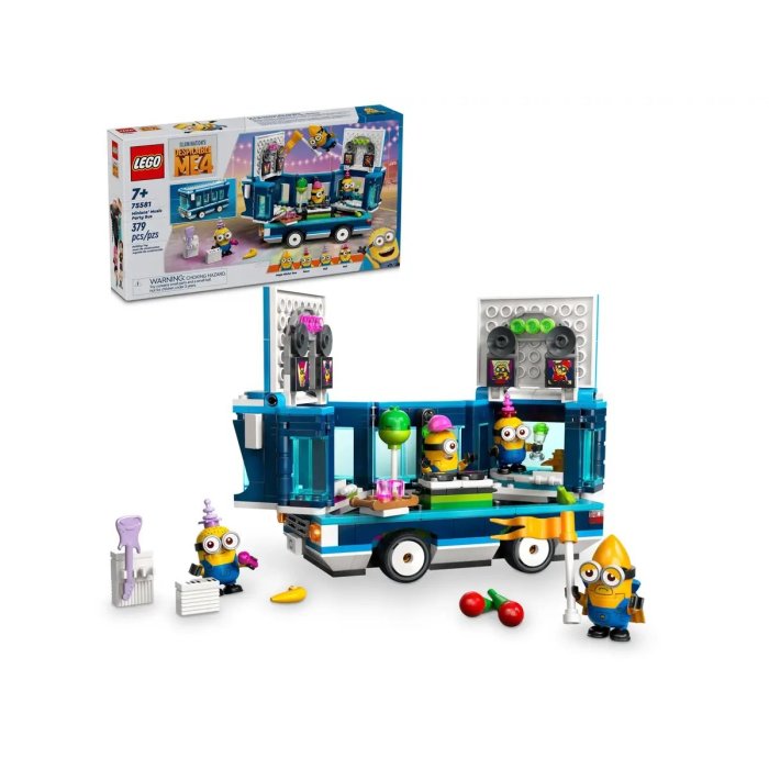 LE DISCO BUS DES MINIONS LEGO 75581