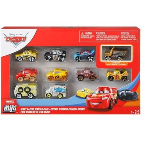 CARS COFFRET 10 VEHICULES...