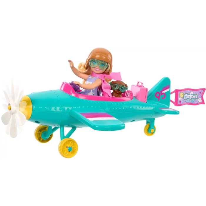 BARBIE CHELSEA ET SON AVION SCPC HTK38