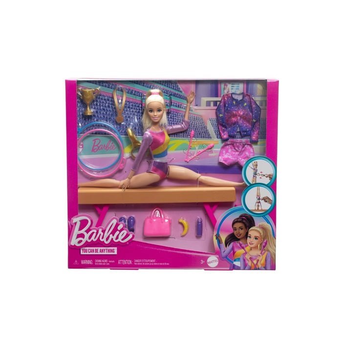 BARBIE COFFRET GYMNASTE SCPC HRG52