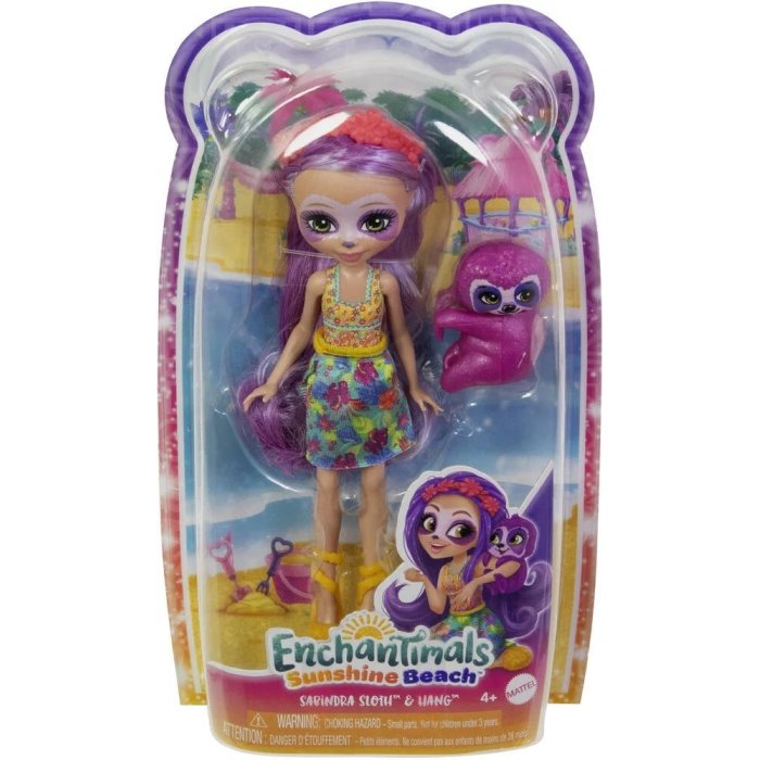 ENCHANTIMAL MINI POUPEE PARESSEUX SCPC HRX82