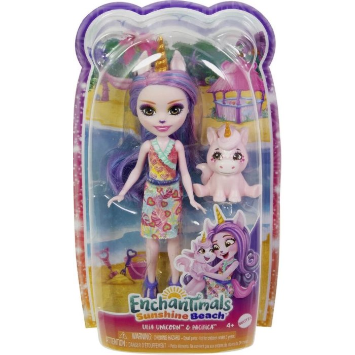 ENCHANTIMALS MINI POUPEE LICORNE SCPC HRX84