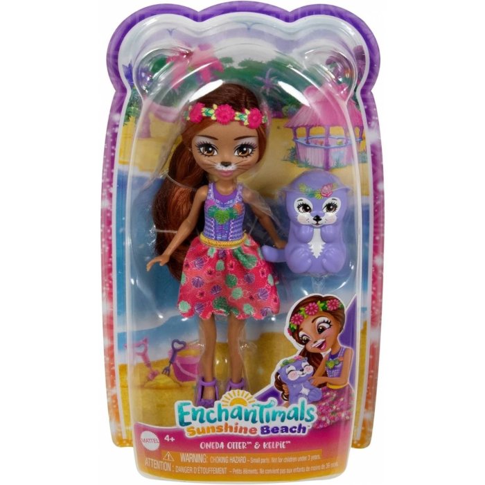 ENCHANTIMALS MINI POUPEE LOUTRE SCPC HXB98