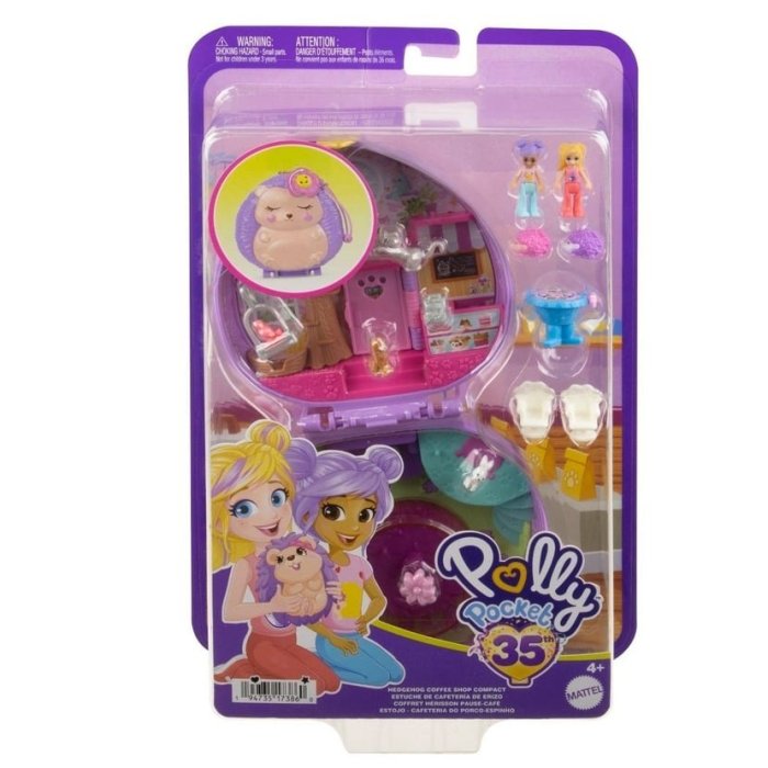 POLLY POCKET COFFRET CAFE DU HERISON SCPC HRD37