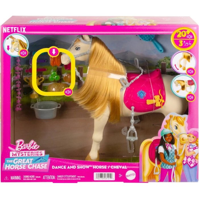 CHEVAL A FONCTION BARBIE SPCP HXJ42