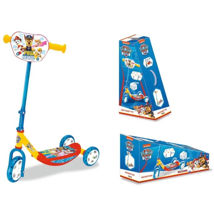 PATINETTE 3 ROUE PAW PATROL SMOBY 7600750190