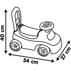 PORTEUR AUTO ROUGE SMOBY 7600720541