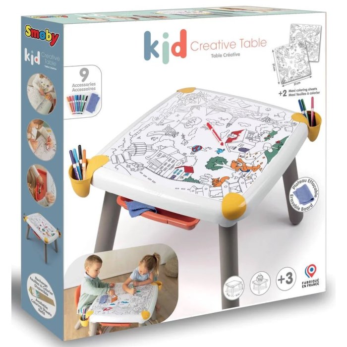 TABLE EDUCATIVE CREATIVE SMOBY 7600420400