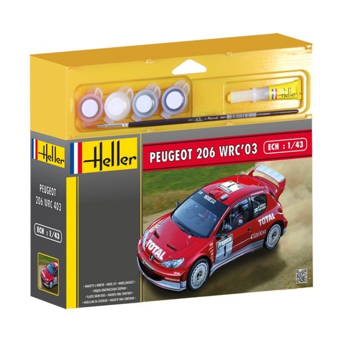 PEUGEOT 206 WRC 03 HELLER 50113