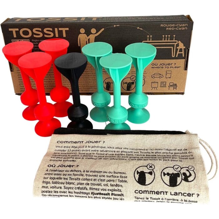 TOSSIT ROUGE CYAN GIGAMIC TOSSRC