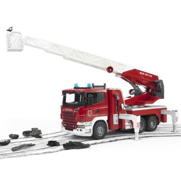 CAMION POMPIERS SCANIA R SERIE BRUDER SIDJ 3590