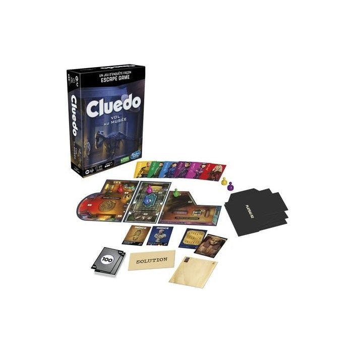 CLUEDO ESCAPE VOL AU MUSEE HASBRO F61091010