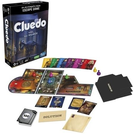 CLUEDO ESCAPE VOL AU MUSEE...