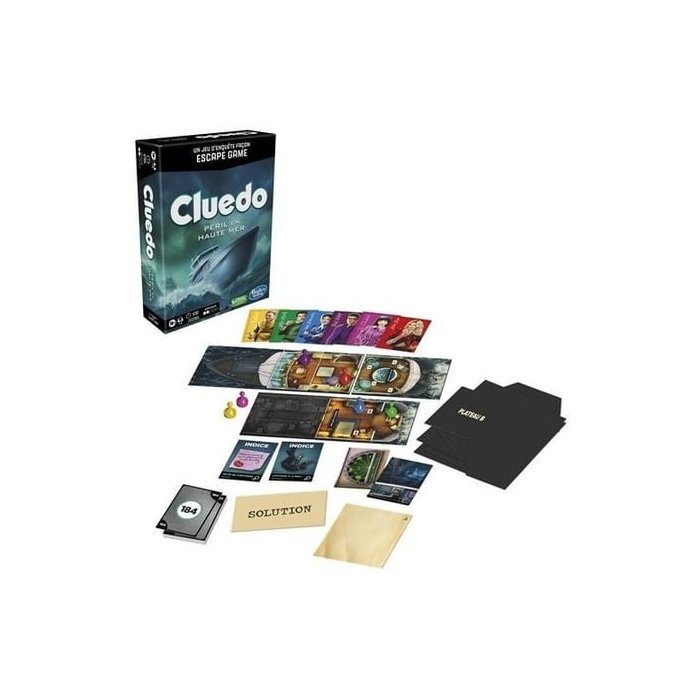 CLUEDO ESCAPE PERIL EN AHUTE MER HASBRO F61101010