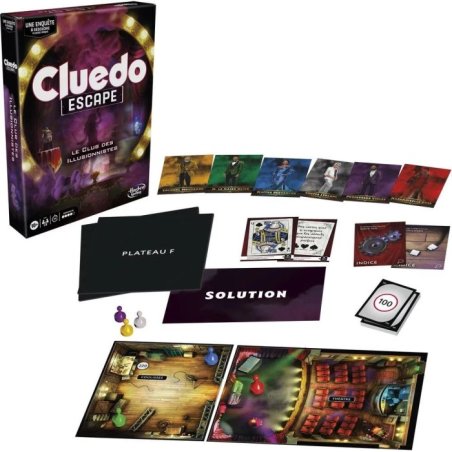 CLUEDO ESCPAE LE CLUB DES...