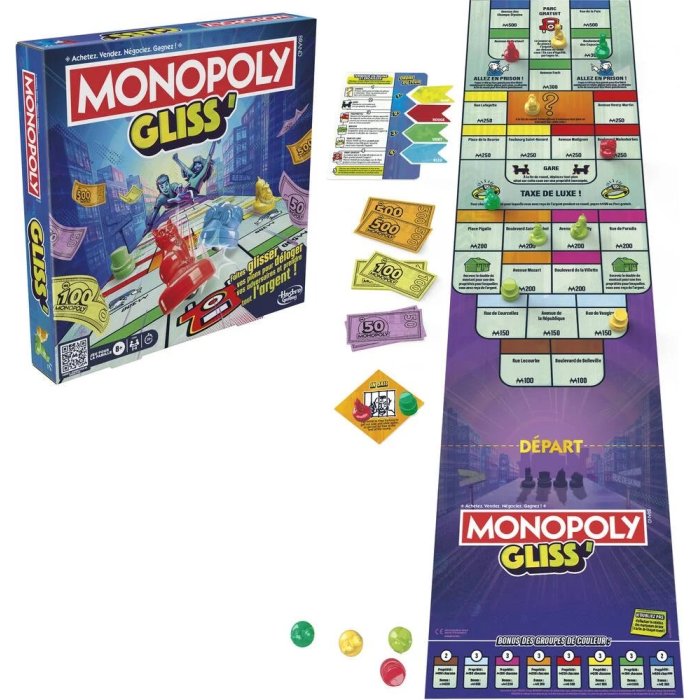 MONOPOLY GLISS HASBRO F89951010