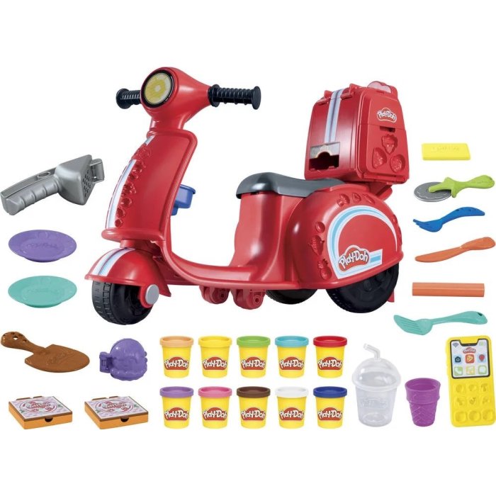 PLAY DOH MON SCOOTYER A PIZZAS HASBRO F88035