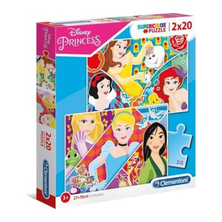 PUZZLE 2X20 PCS PRINCESS...