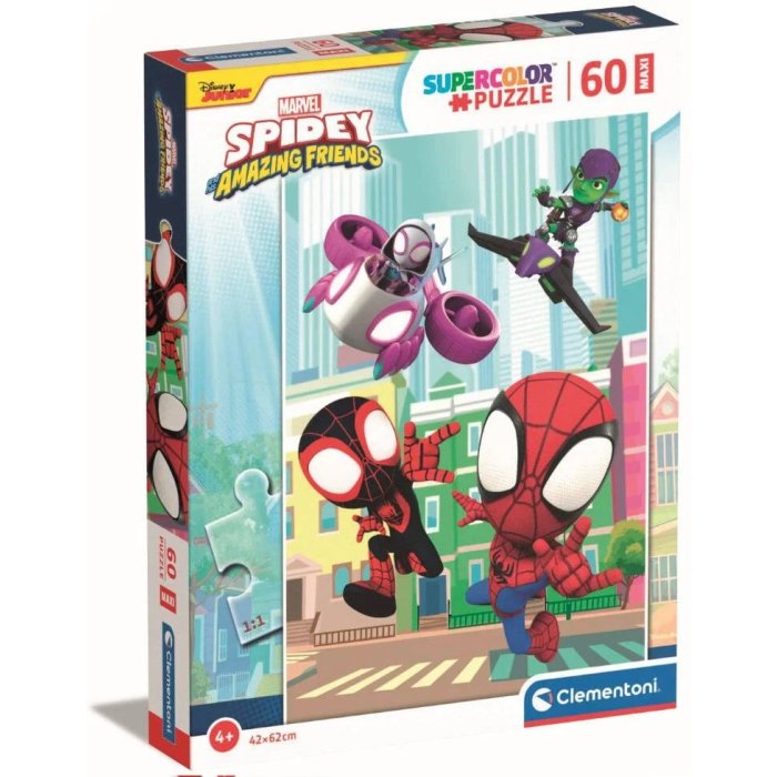 PUZZLE 60 PIECES MAXI SPIDEY CLEMENTONI 26476