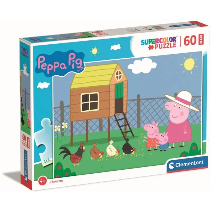 PUZZLE 60 PIECES PEPPA PIG CLEMENTONI 26590