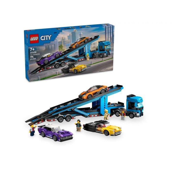 LE CAMION DE TRANSPORT DE VOITURES LEGO 60408