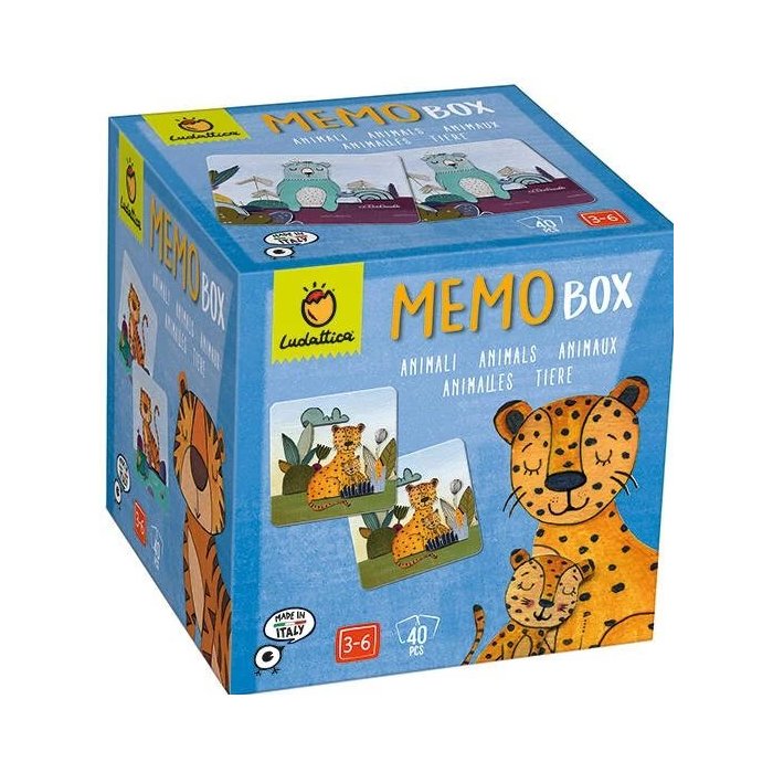 MEMOBOX ANIMAUX SIDJ 21061