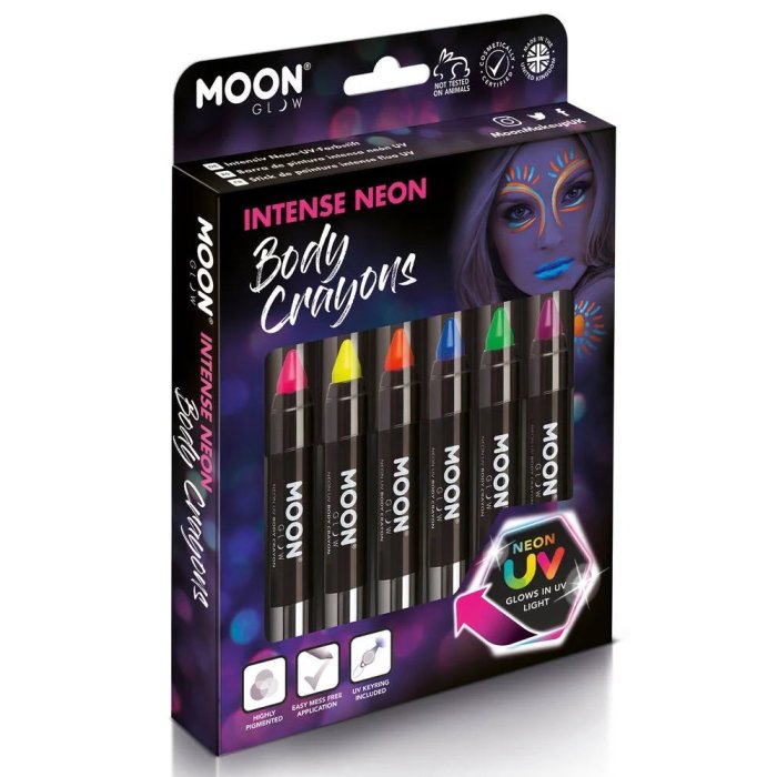 PEINTURE INTENSE 6 CRAYONS DE PEINTURE INTENSE UV