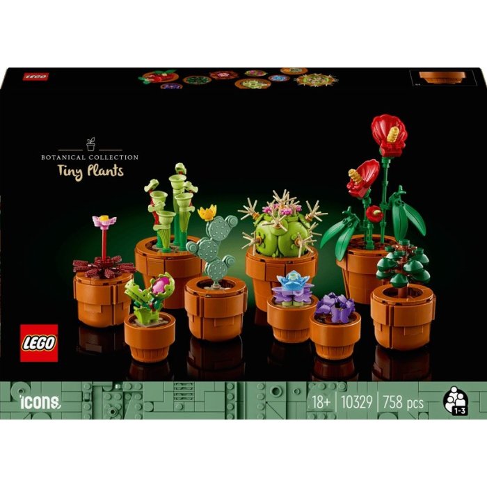 LES PLANTES MINIATURES LEGO 10329