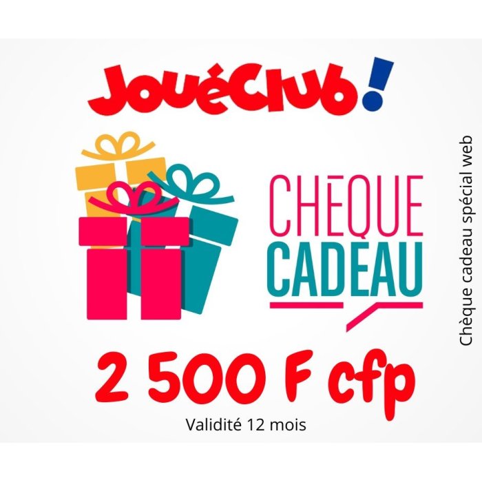 CHEQUE CADEAU INTERNET 2 500