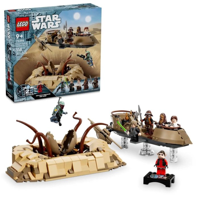 L ESQUIF DU DESERT ET LA FOSSE DU SARLACC LEGO 753