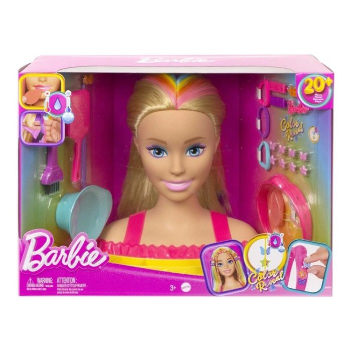 BARBIE TETE A COIFFER BLONDE SCPC HMD75