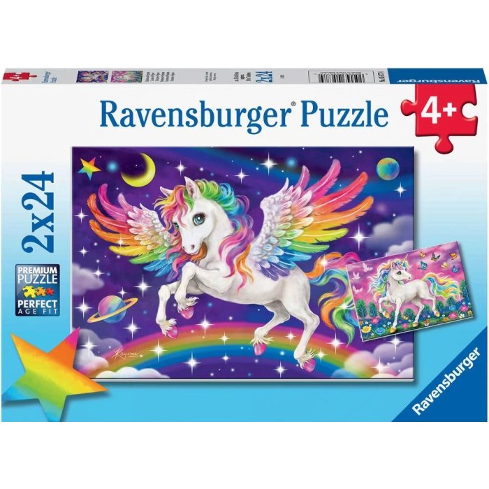 2X24 PCS LICORNE ET PEGASE RAVENS 056774