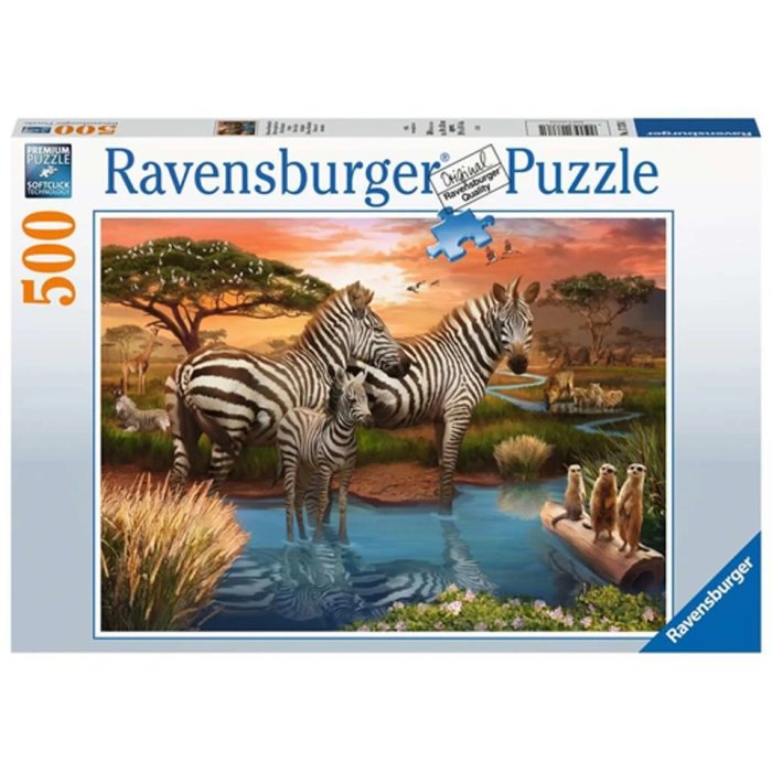 500 PCS ZEBRE PLAN D EAU RAVENS 173761