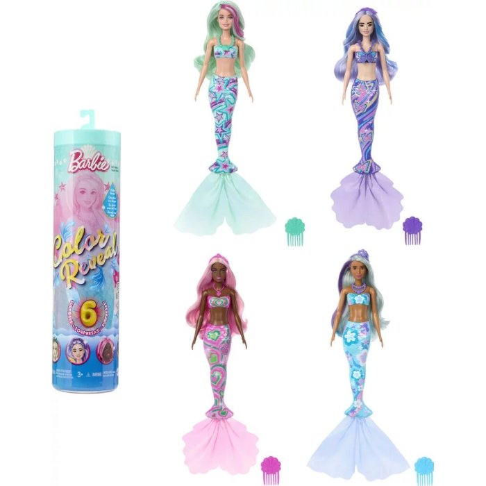 ASST COLOR REVAL 2 SIRENE BARBIE SCPC HRK12