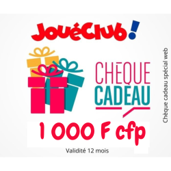 CHEQUE CADEAU INTERNET 1 000 F