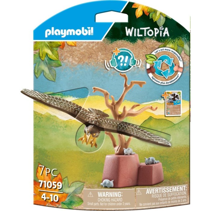 AIGLE WILTOPIA PLAYMOBIL 71059