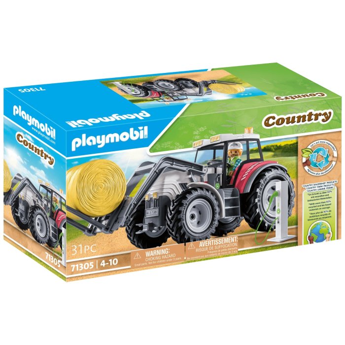 GRAND TRACTEUR ELECTRIQUE PLAYMOBIL 71305