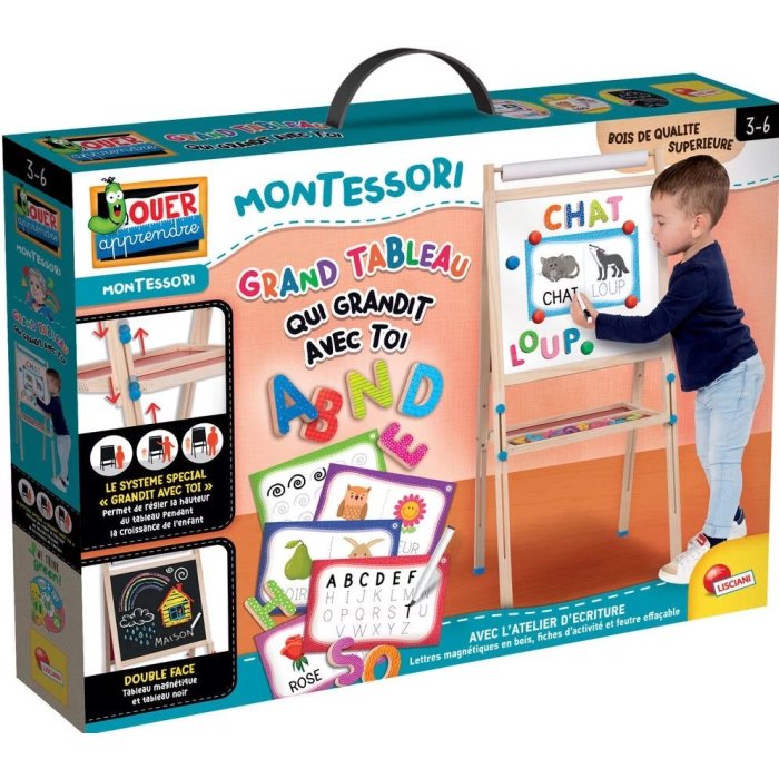 GRAND TABLEAU NOIR MONTESSORI LISCIANI FR102600