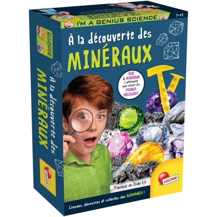 A LA DECOUVERTE DES MINERAUX LISCIANI FR100200