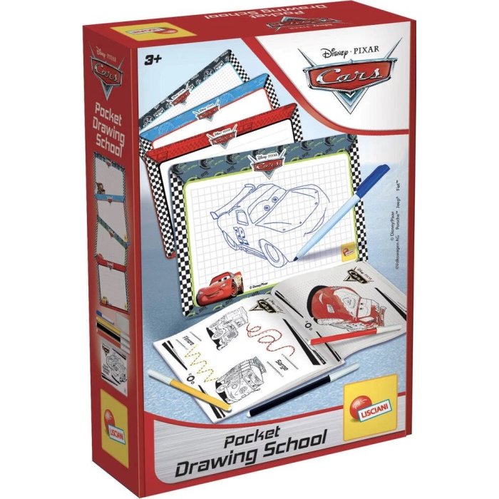 DISNEY CARS KIT DE DESSIN LISCIANI 92208