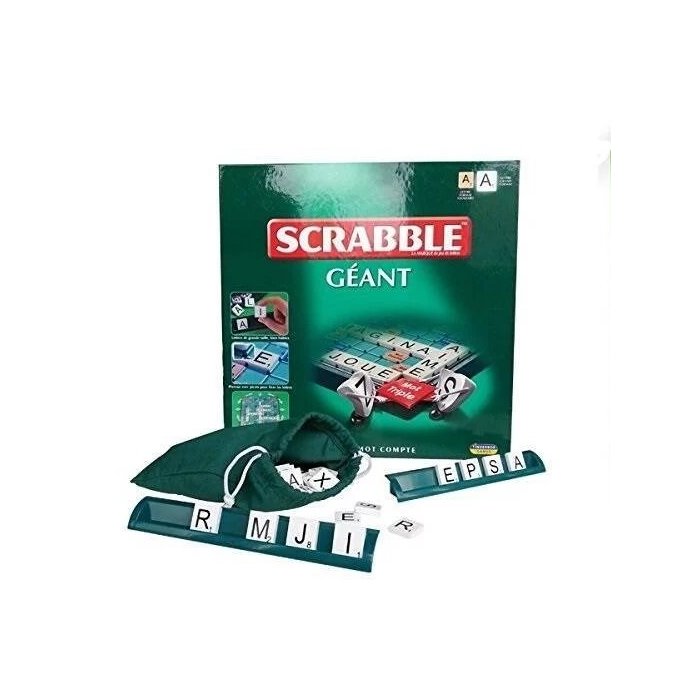 SCRABBLE GEANT MEGABLEU 855029