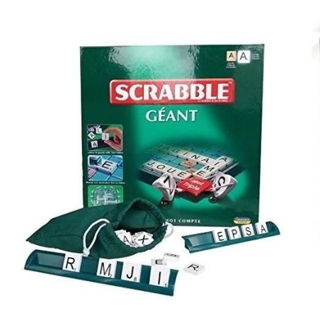 SCRABBLE GEANT MEGABLEU 855029