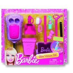 BARBIE SET BALAI ET PELLE...