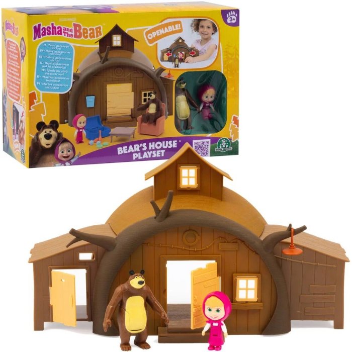 MASHA ET MICHKA LA MAISON DE MICHKA GP TOYS MHA