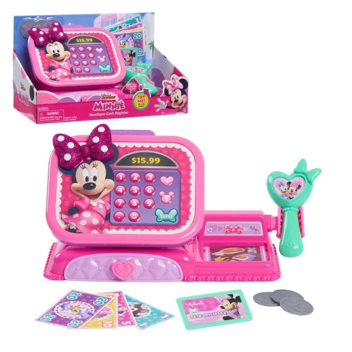 CAISSE ENREGISTREUSE MINNIE DISNEY JUNIOR SIDJ 899